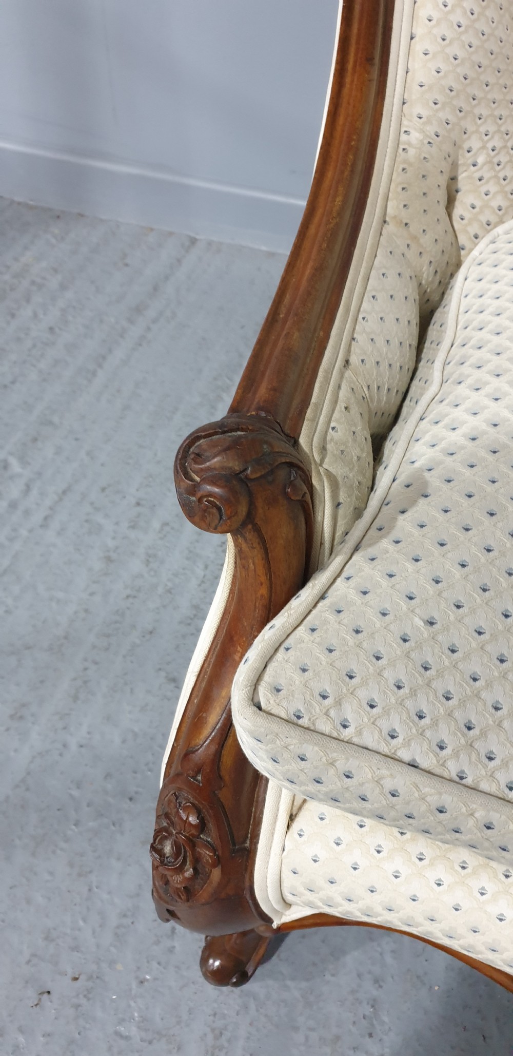 Victorian Upholstered Chair View III