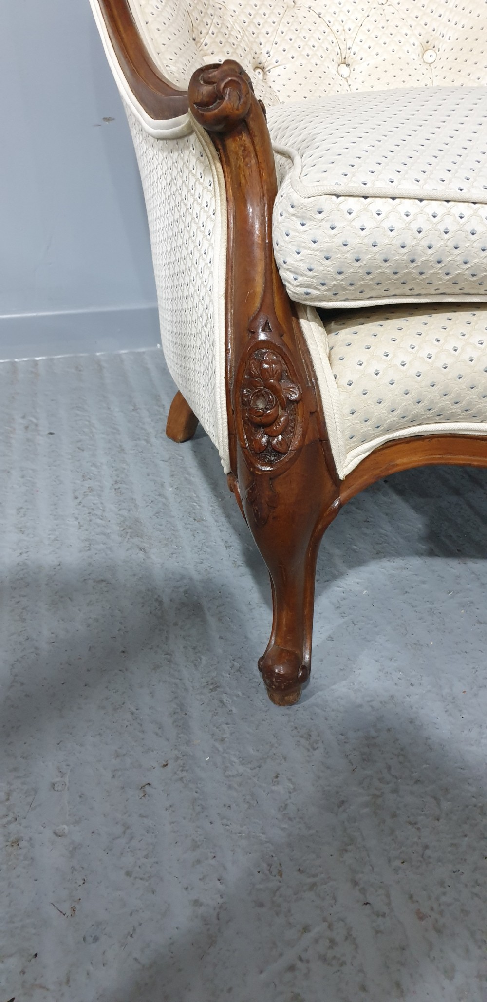 Victorian Upholstered Chair View IV