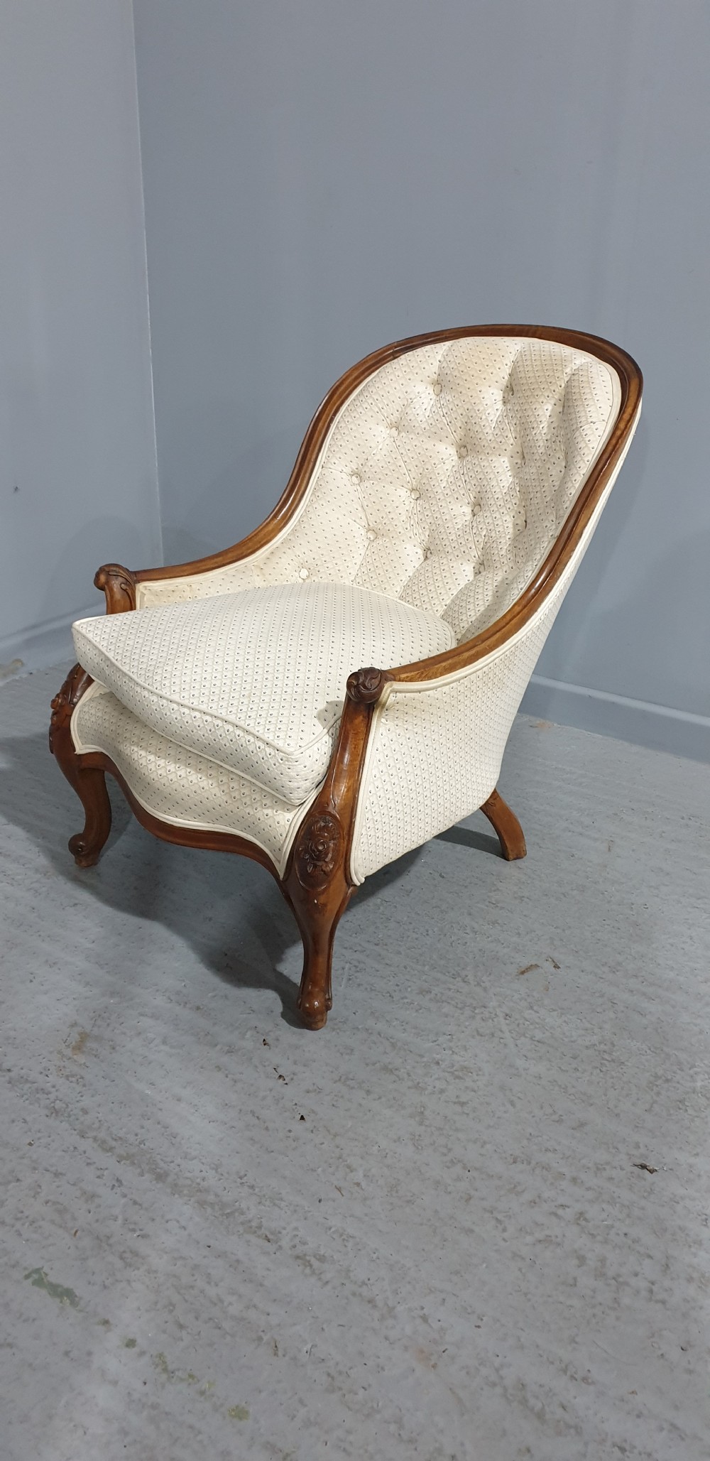 Victorian Upholstered Chair View VIII