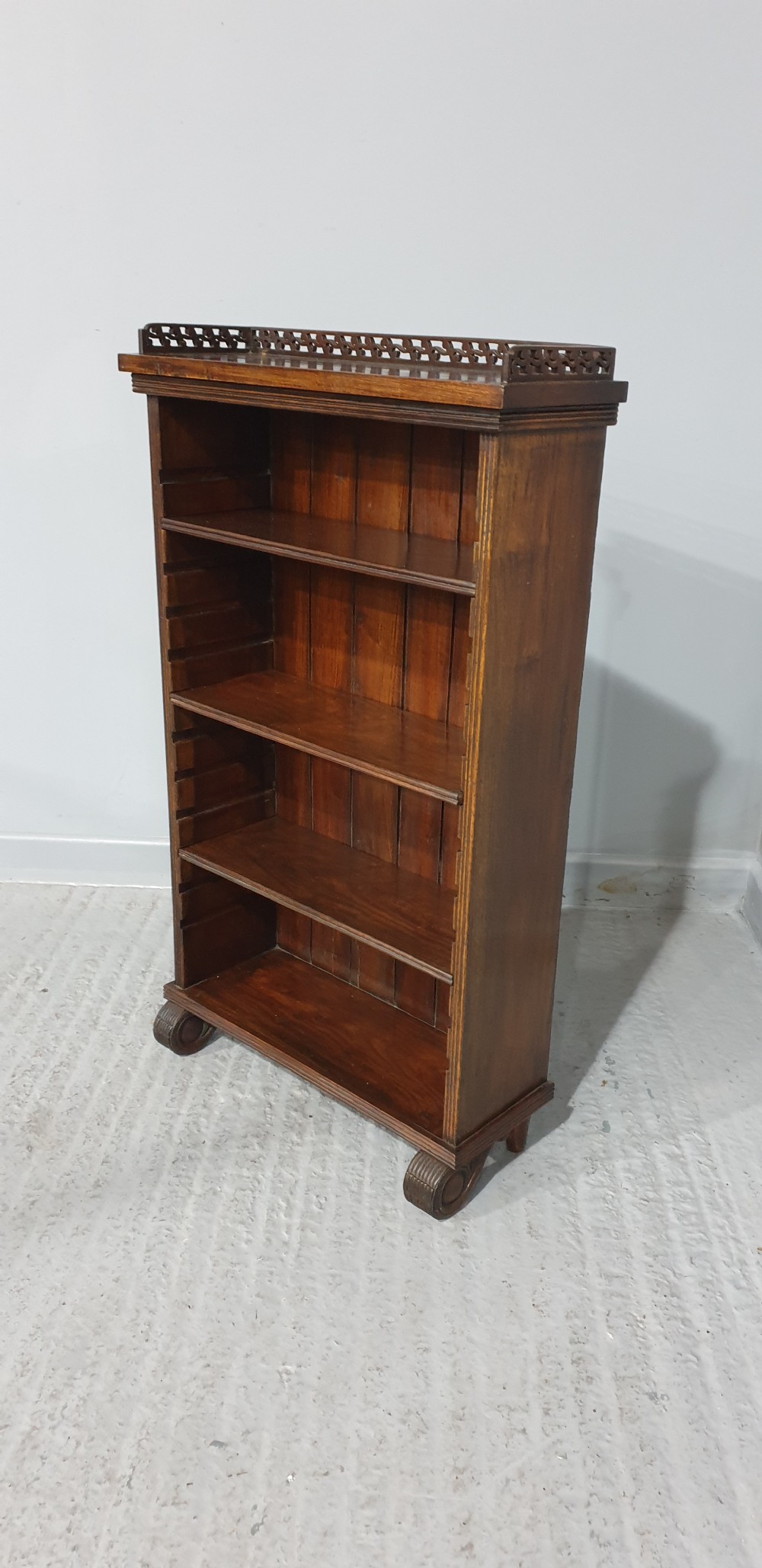 Super Small Regency Open Adjustable Bookcase View II