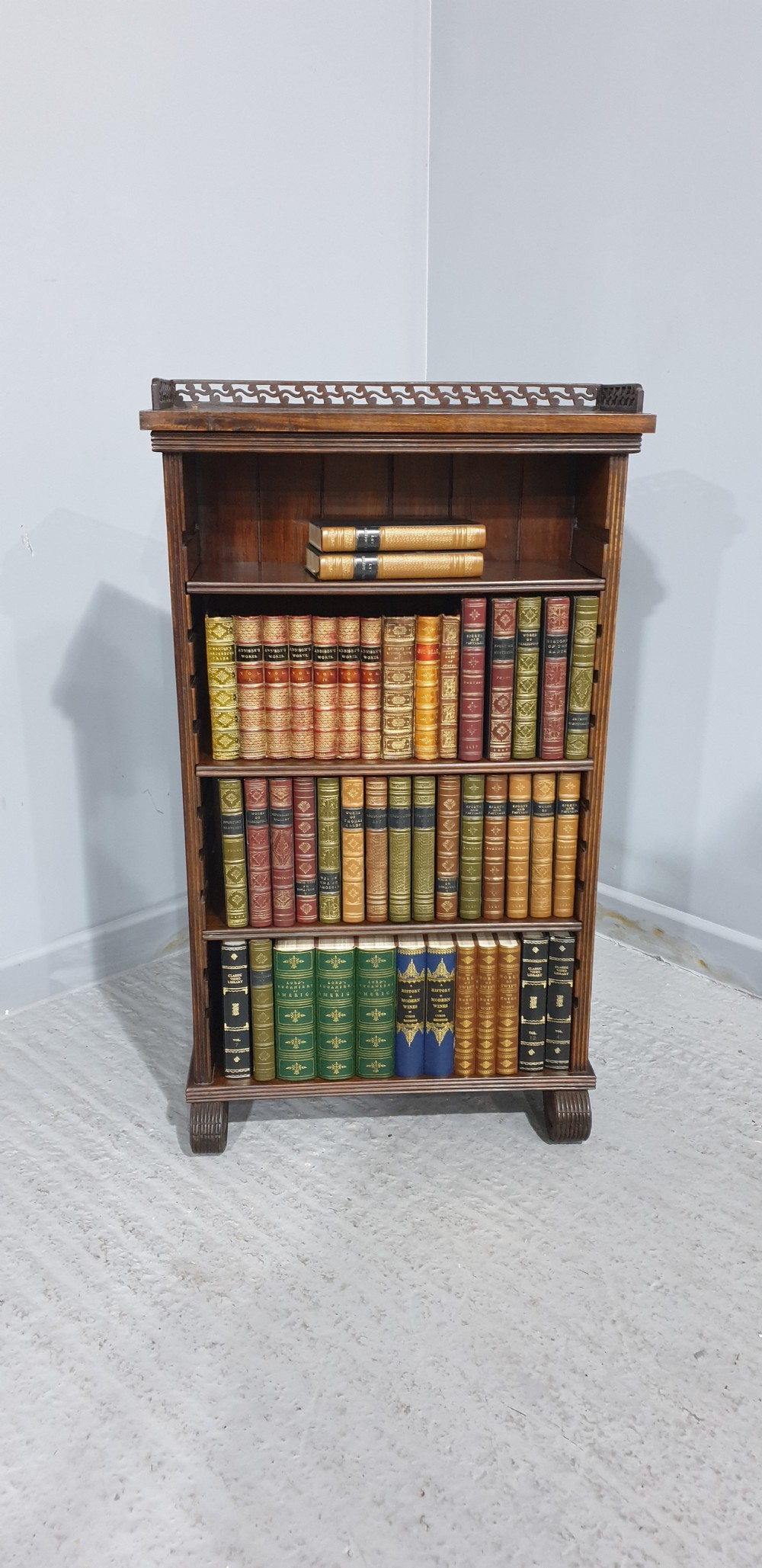 Super Small Regency Open Adjustable Bookcase View VI