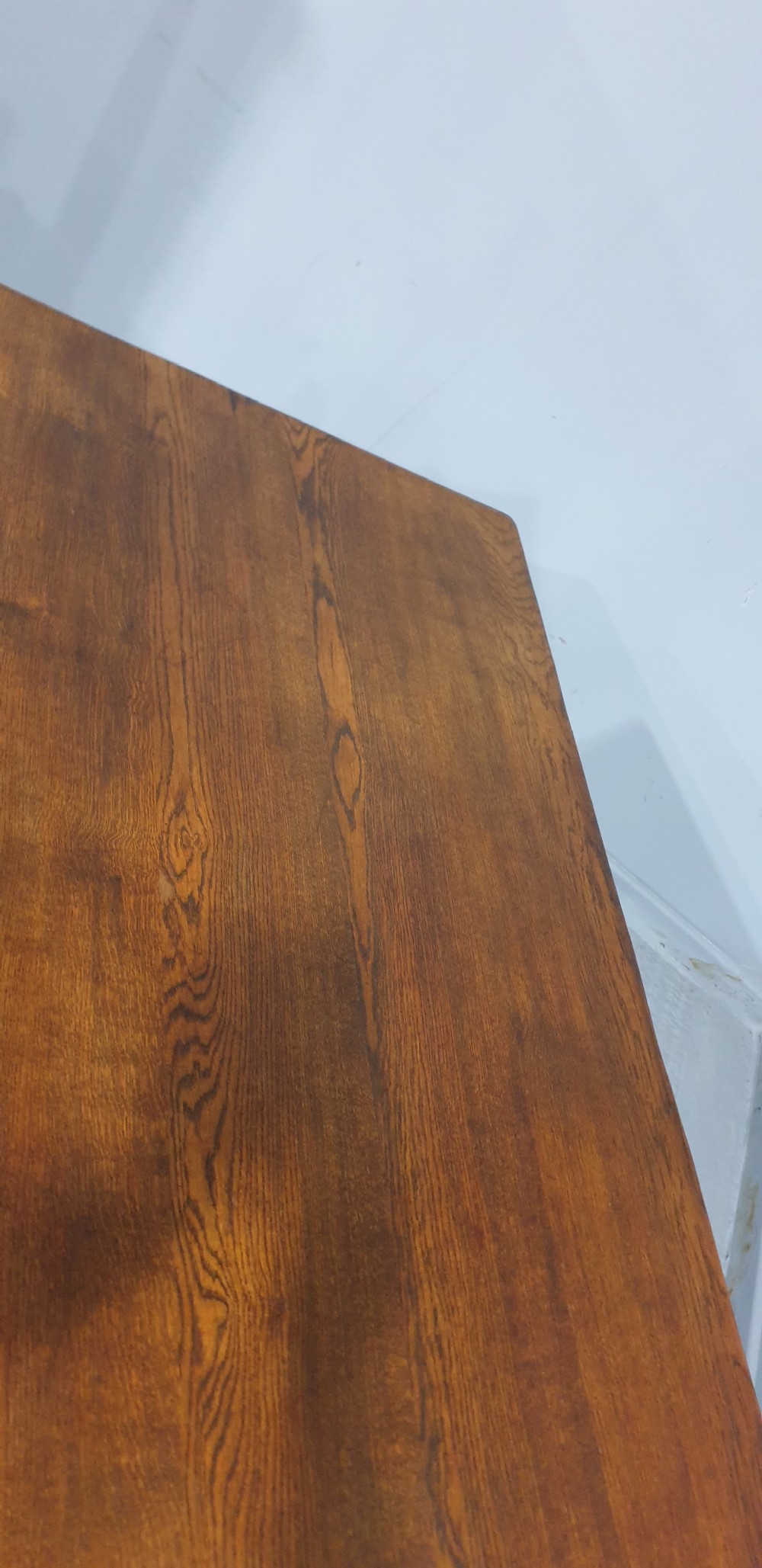 Superb Oak Plank Farmhouse Refrectory Kitchen Dining Table View IX