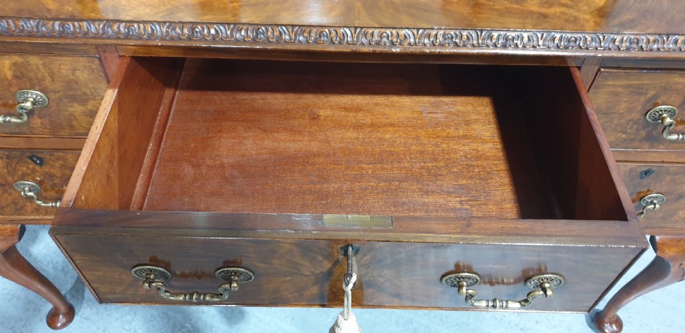 Burr Walnut Dressing Table View XI