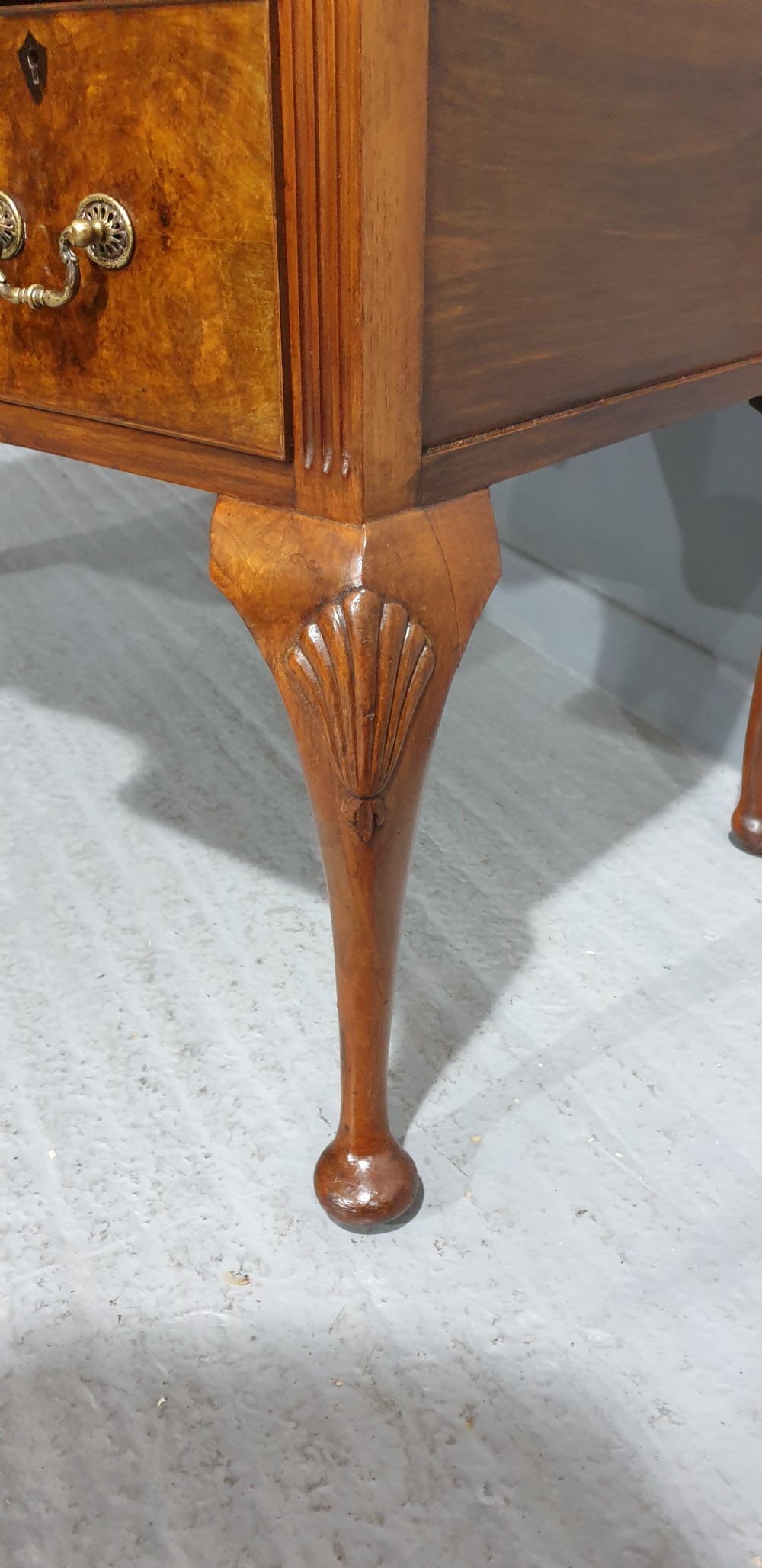 Burr Walnut Dressing Table View XII
