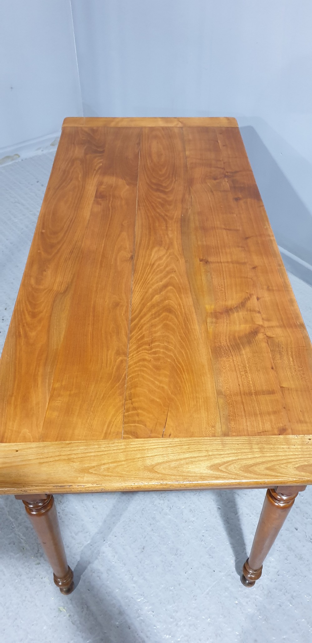 Very Good French Cherry Farmhouse Ktchen Dining Table View V