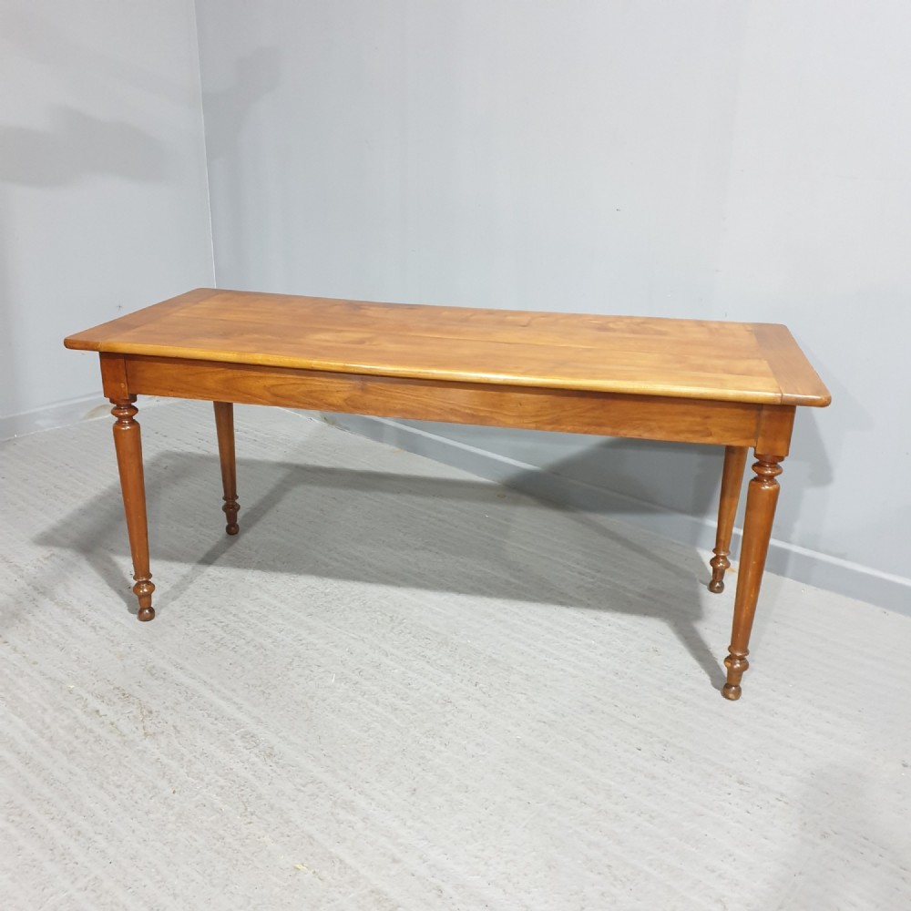 Very Good French Cherry Farmhouse Ktchen Dining Table