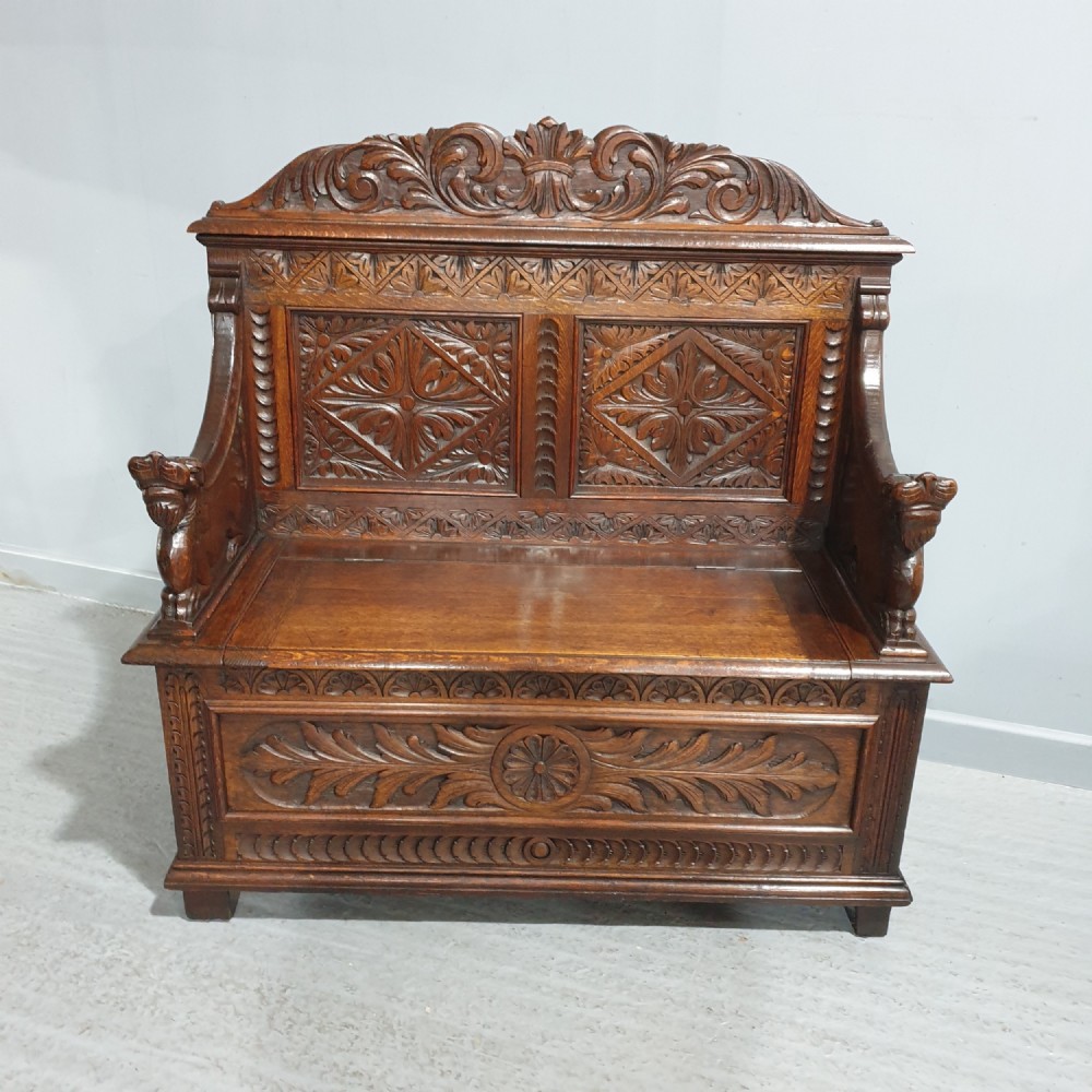 Top Quality Oak Monks Bench