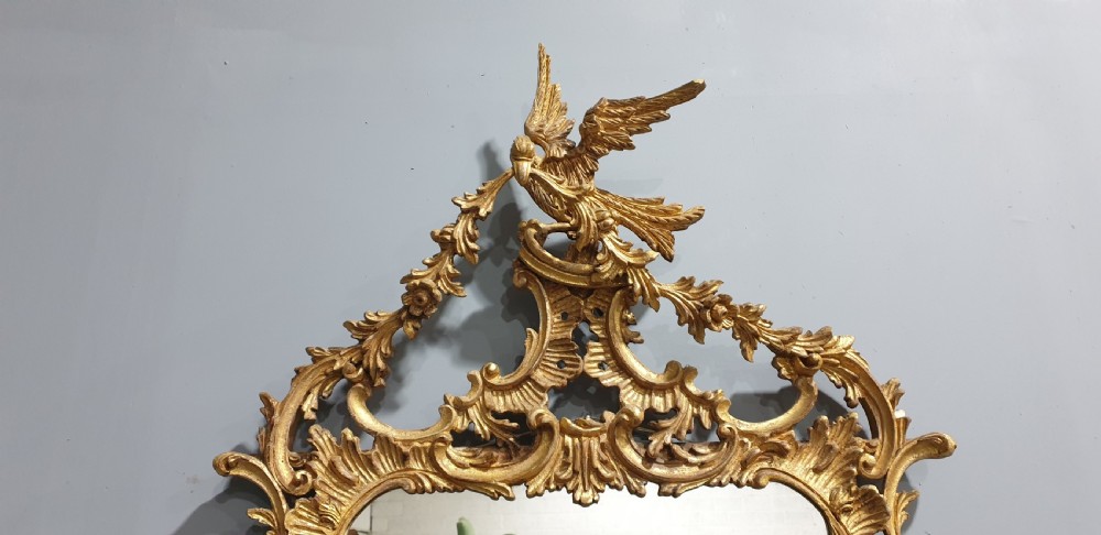 Superb Chinese Chippendale Gilt Mirror View VIII