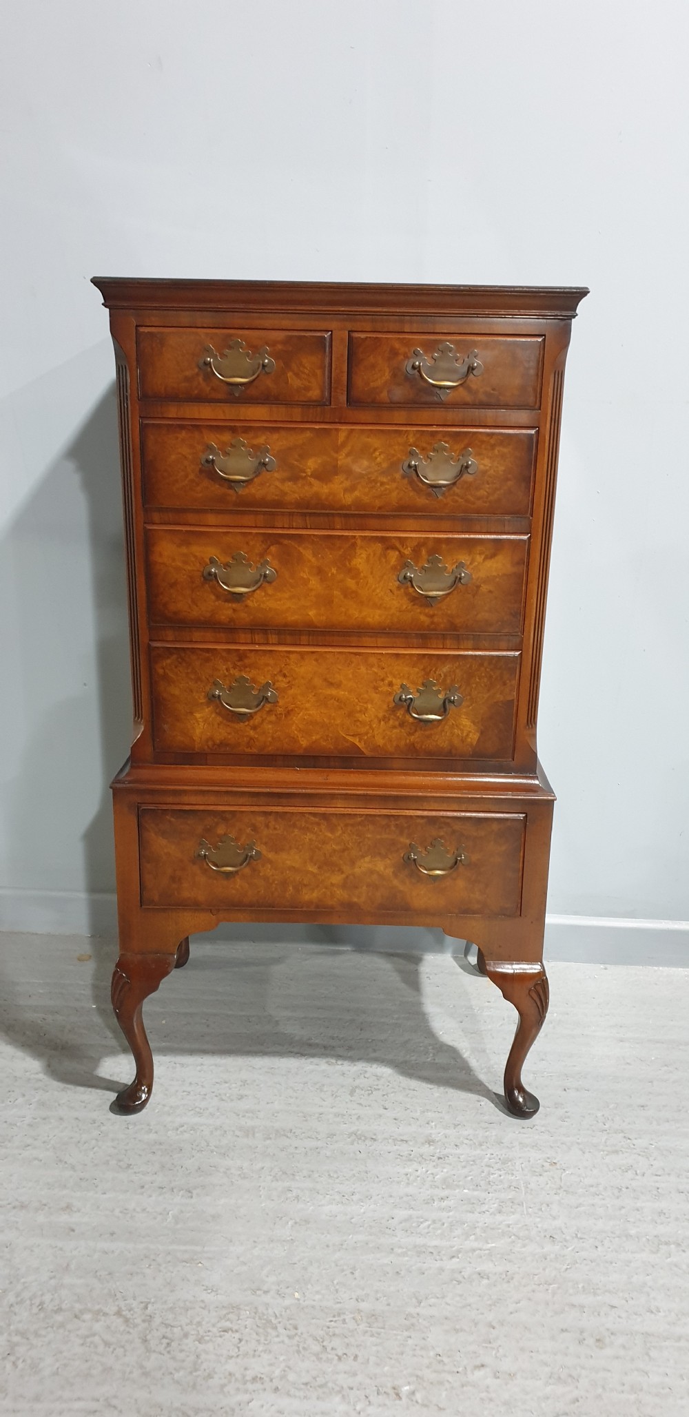 Burr Walnut Chest of Drawers View II