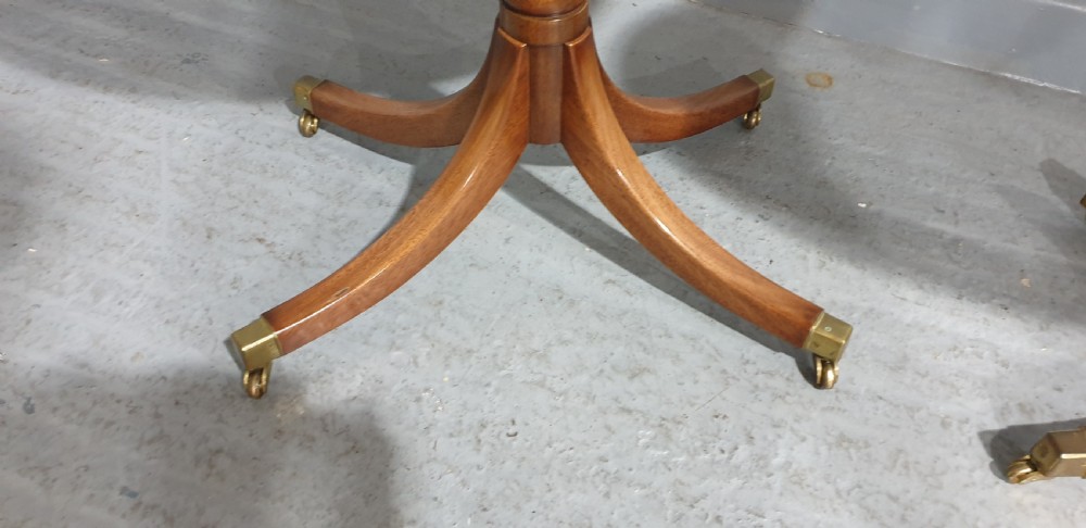 Excellent Quality Pair Mahogany Lamp Tables View V