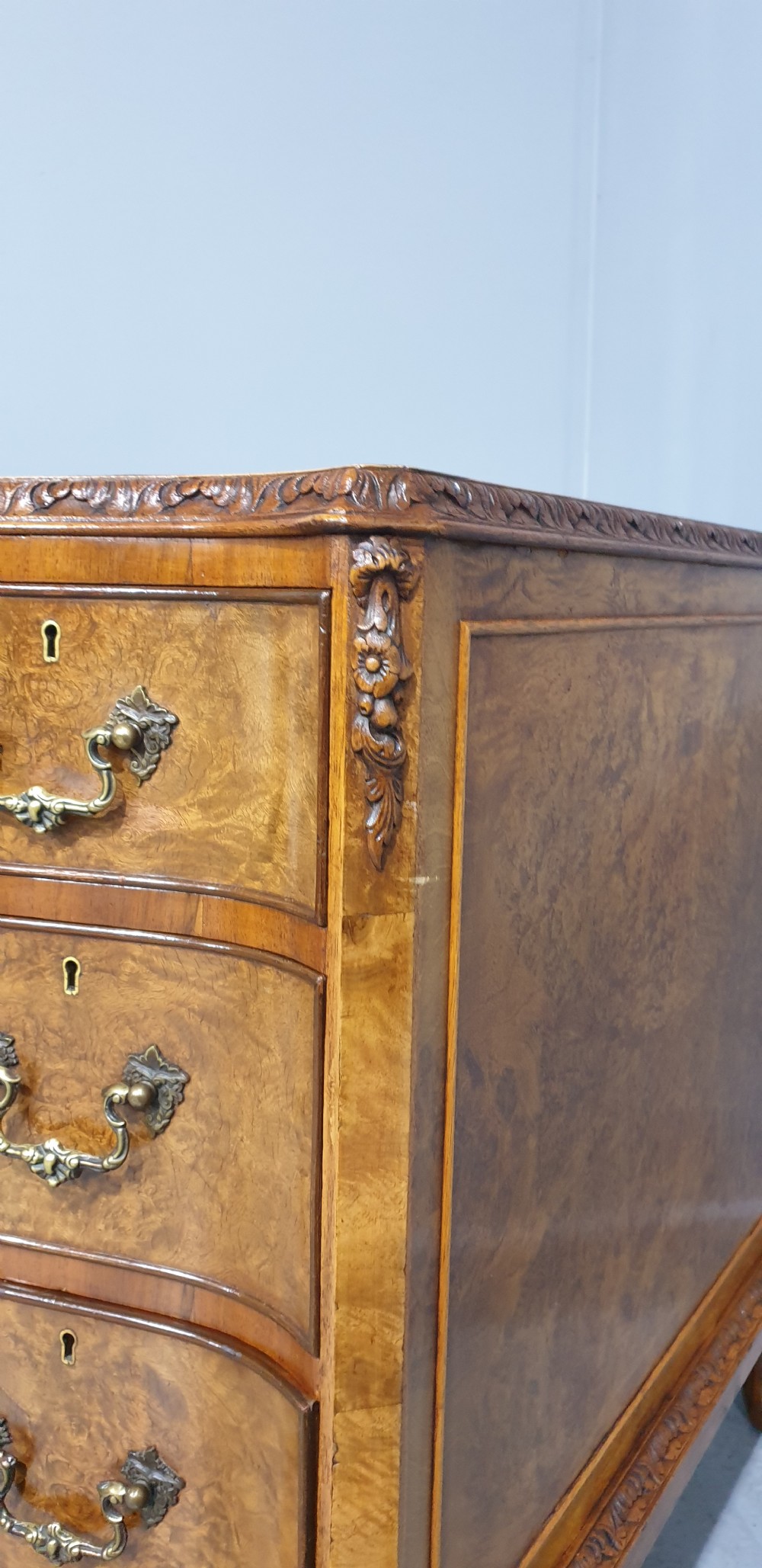 Superb Burr Walnut Desk View X