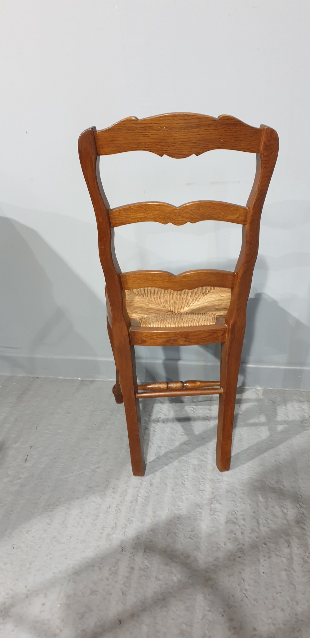 Good Set Six French Country Kitchen Dining Chairs View VI