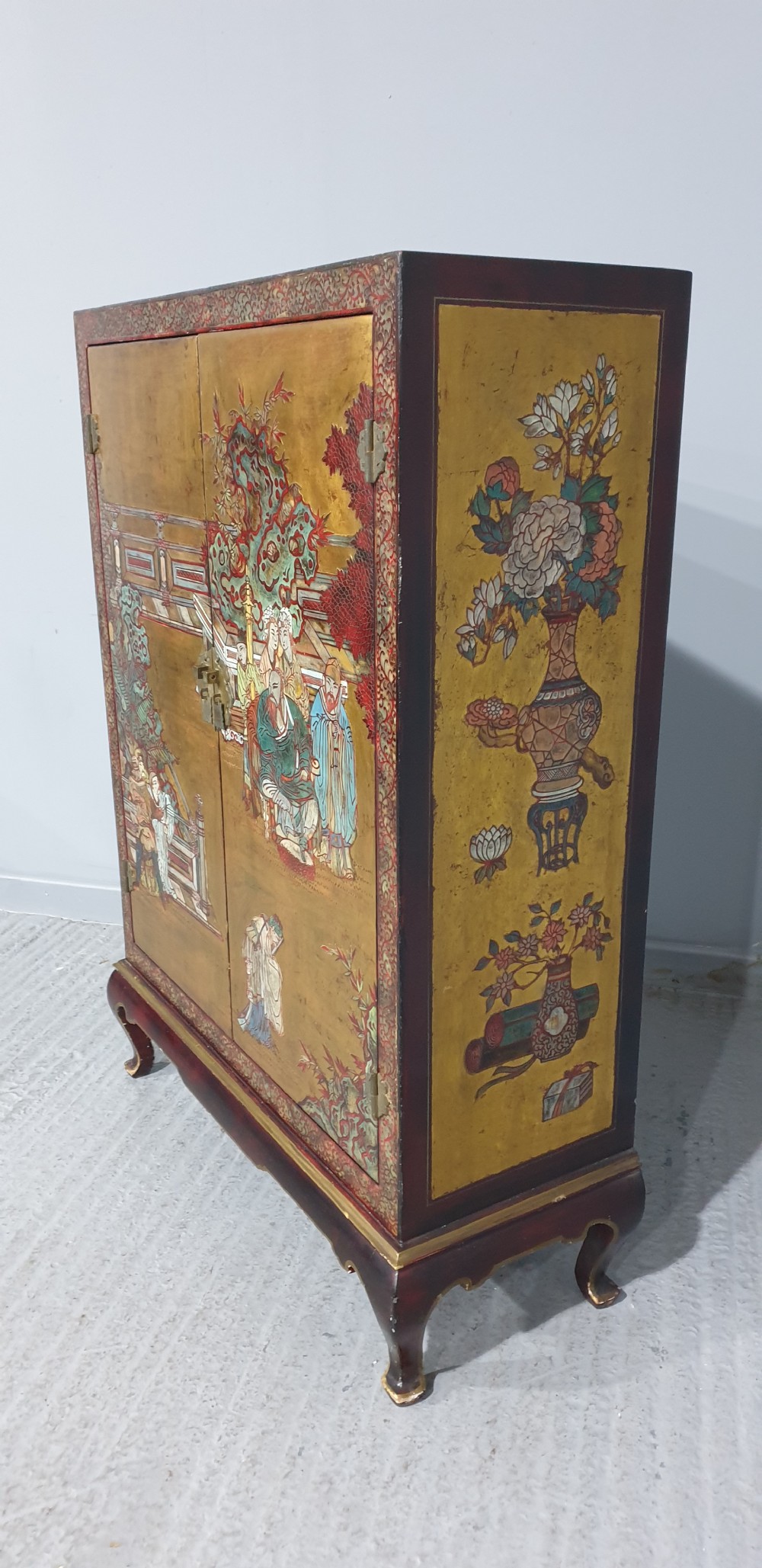 Super Chinese Laquered Cabinet View VI