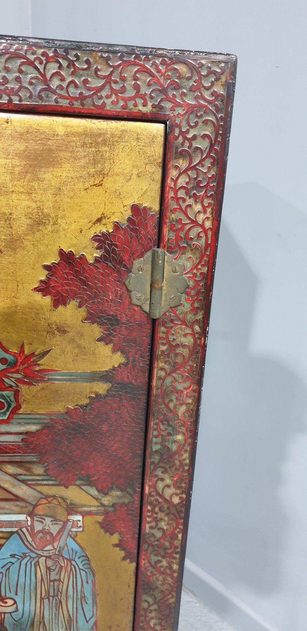 Super Chinese Laquered Cabinet View IX