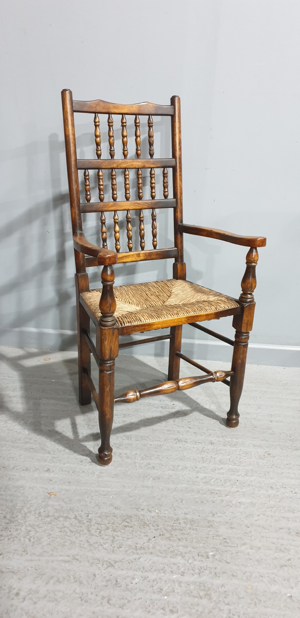 Superb Set Eight Lancashire Dining Chairs View V