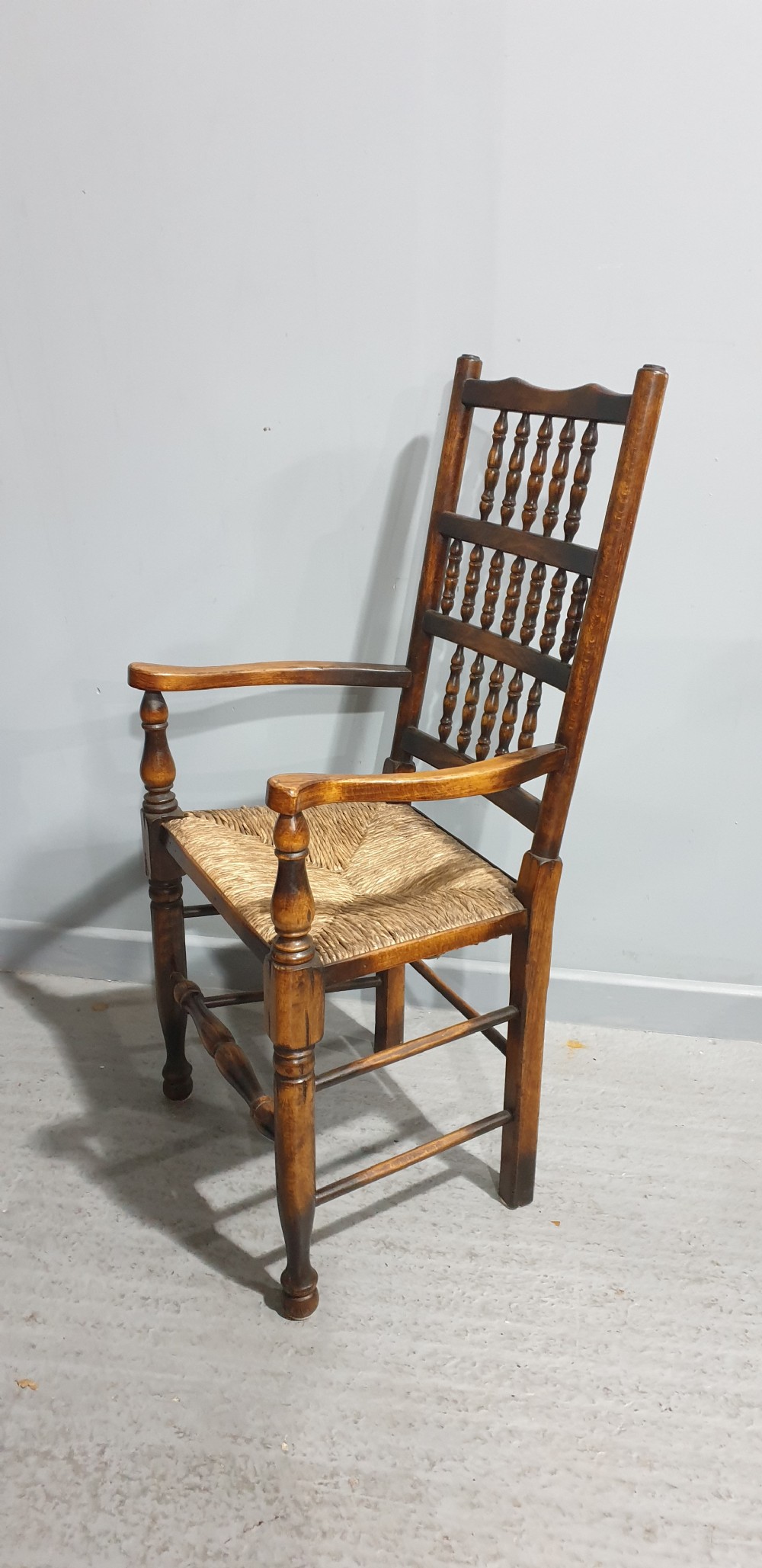 Superb Set Eight Lancashire Dining Chairs View VII