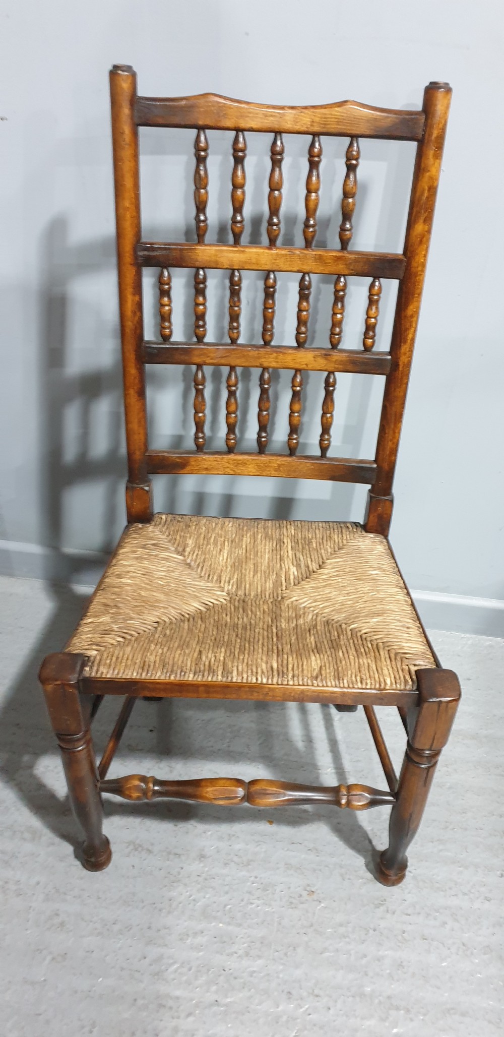 Superb Set Eight Lancashire Dining Chairs View VIII