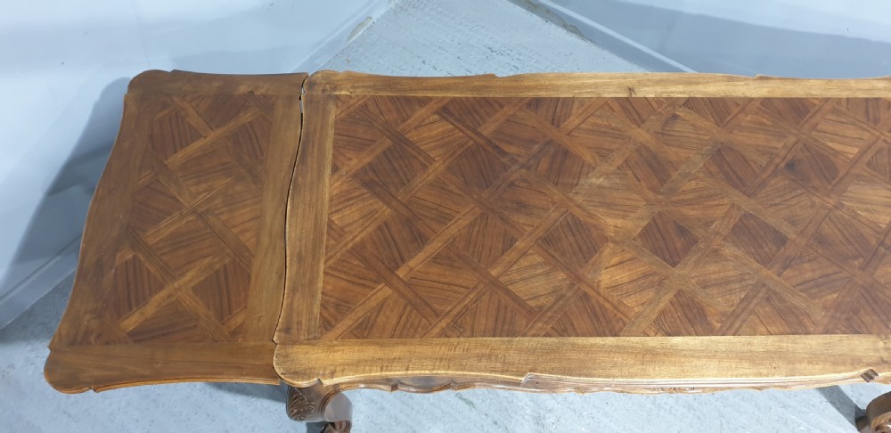 Huge French Draw Leaf Dining Table View IV