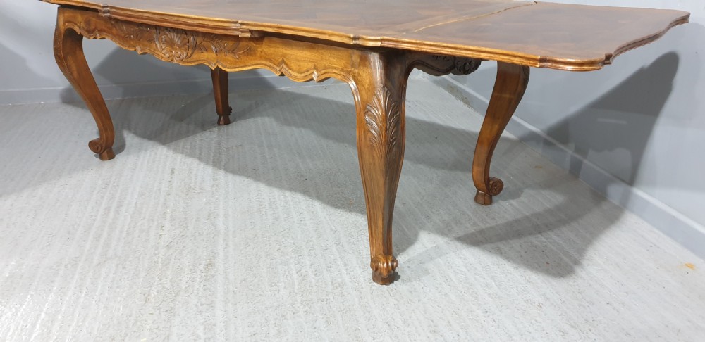 Huge French Draw Leaf Dining Table View V