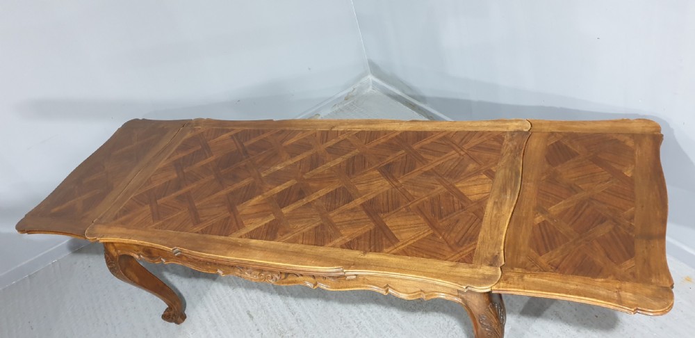 Huge French Draw Leaf Dining Table View VI