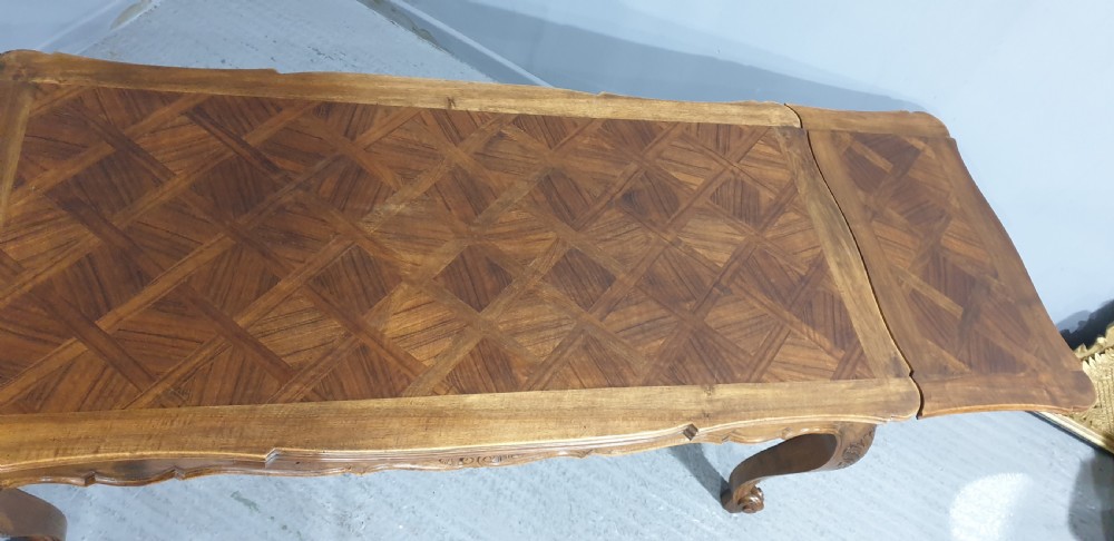 Huge French Draw Leaf Dining Table View VII