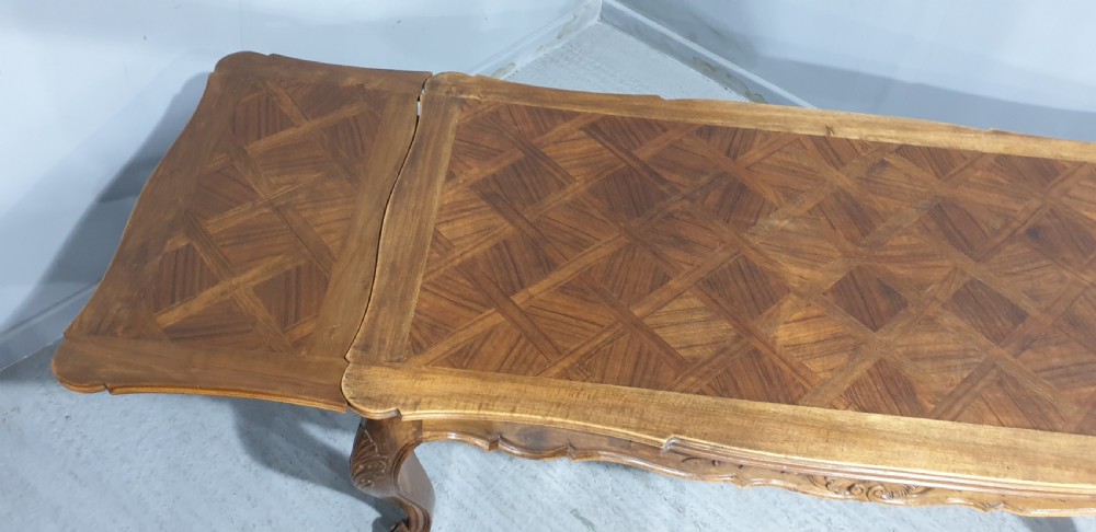 Huge French Draw Leaf Dining Table View VIII