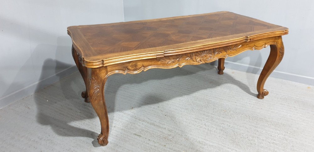 Huge French Draw Leaf Dining Table View XI