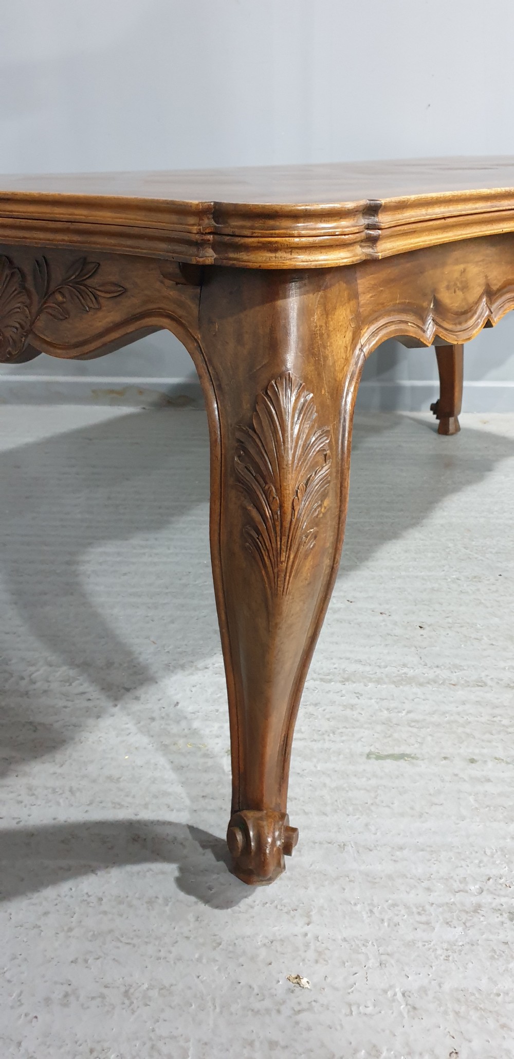 Huge French Draw Leaf Dining Table View XVI