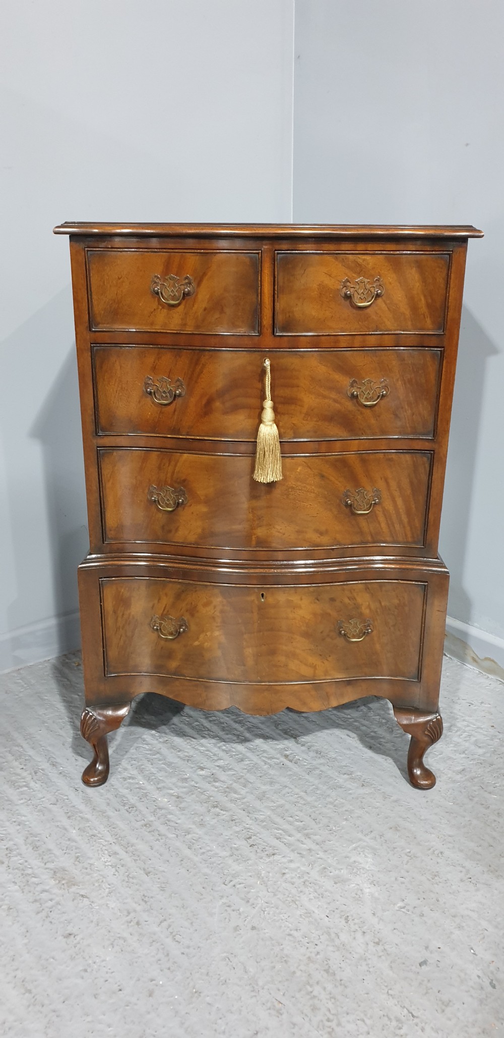 Super Mahogany Chest of Drawers on Stand View II