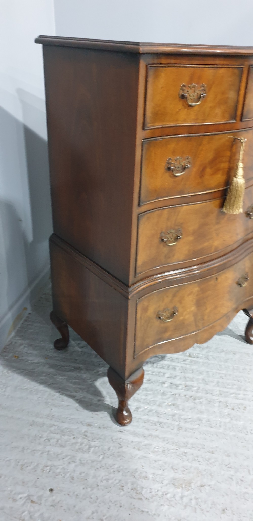 Super Mahogany Chest of Drawers on Stand View V