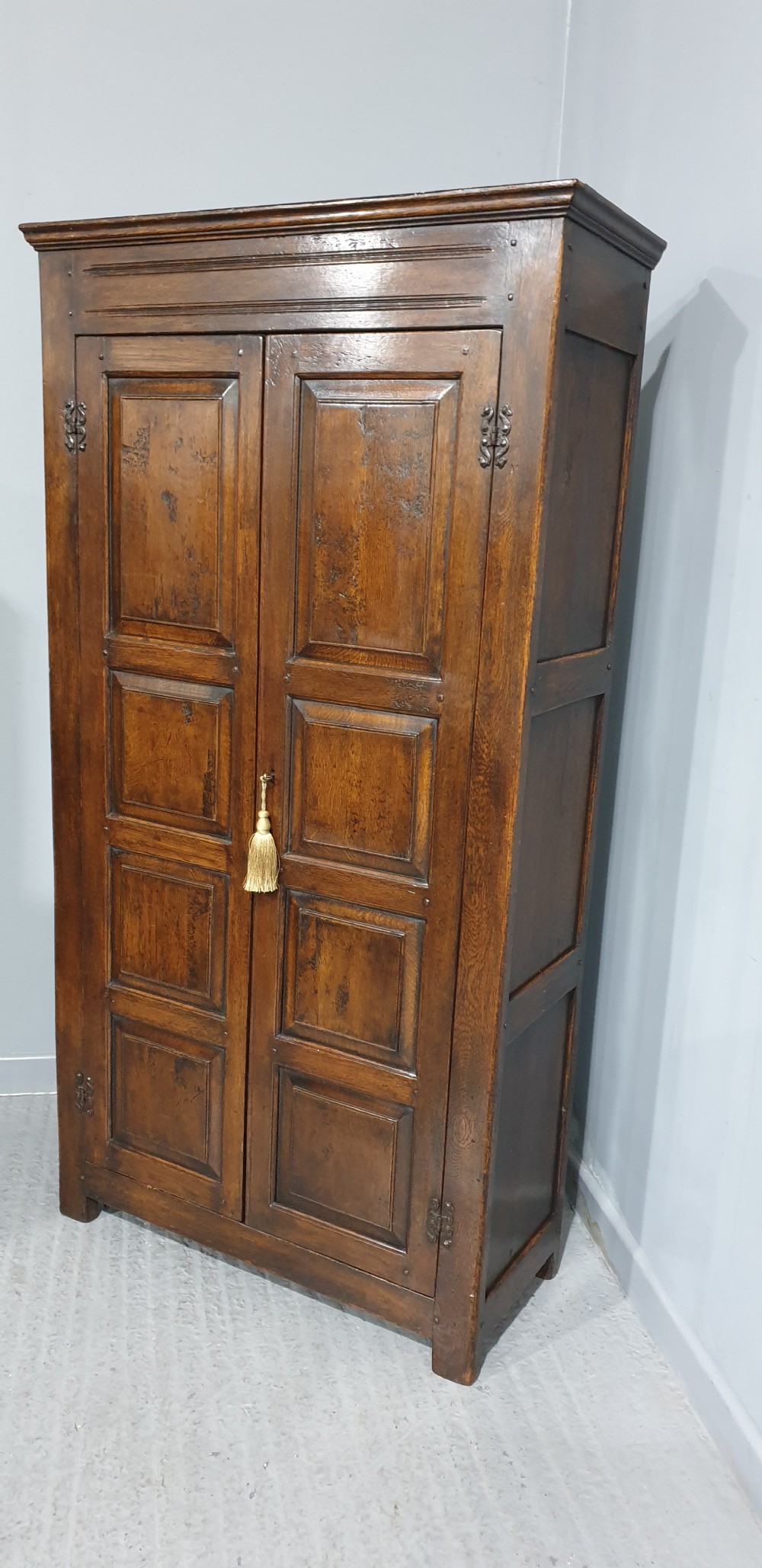 Solid Oak Hall Robe View III