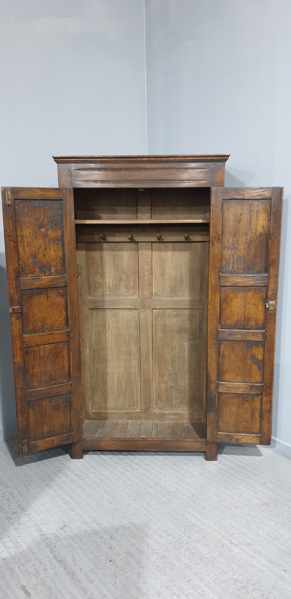 Solid Oak Hall Robe View VII