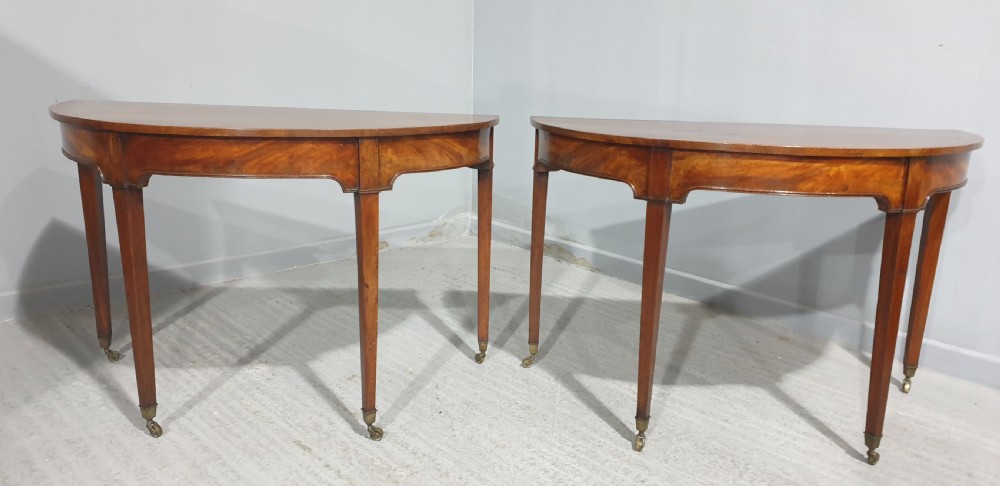 Super Pair Regency Console Tables View III