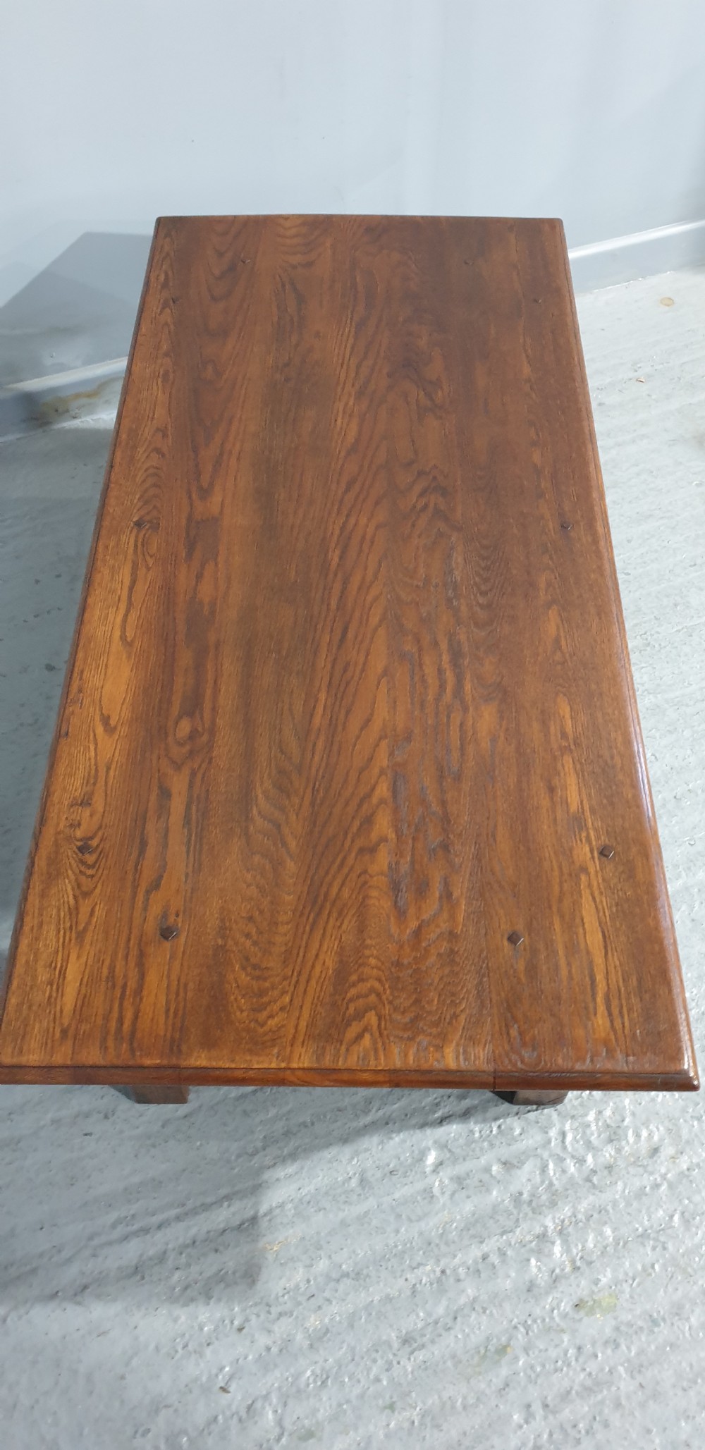 Solid Oak Plank Coffee Table View VI