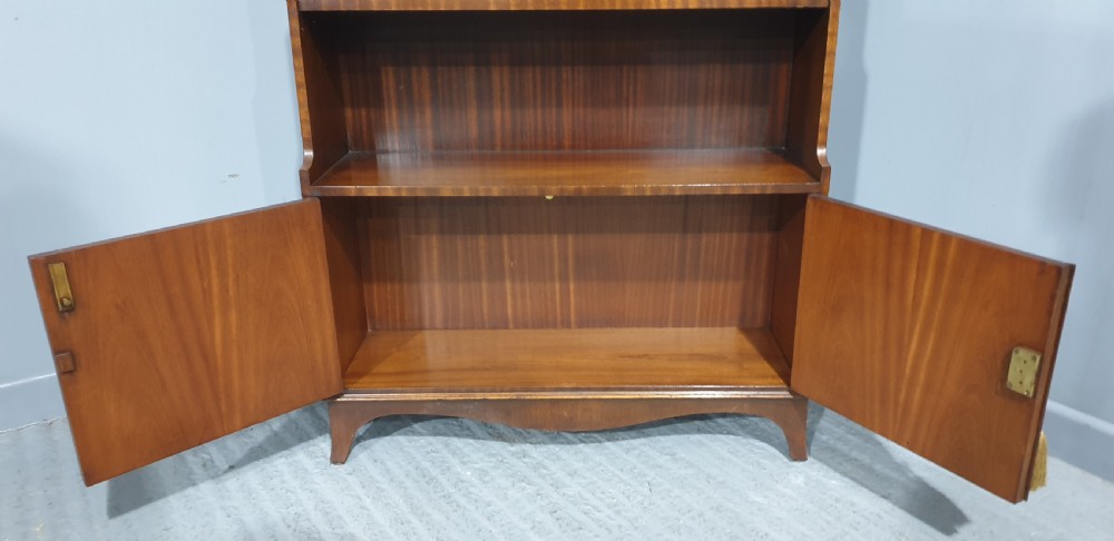 Very Good Mahogany Open Bookcase View VII