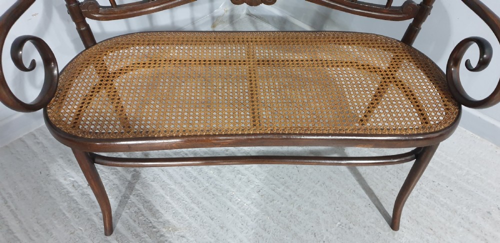 French Bergere and Bentwood Couch View VI