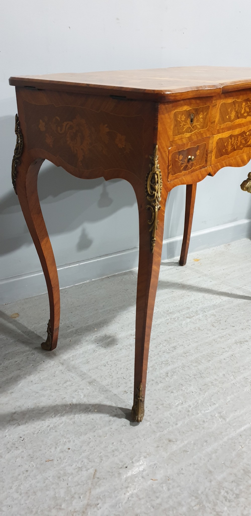 French Marquetry Dressing Table View IV