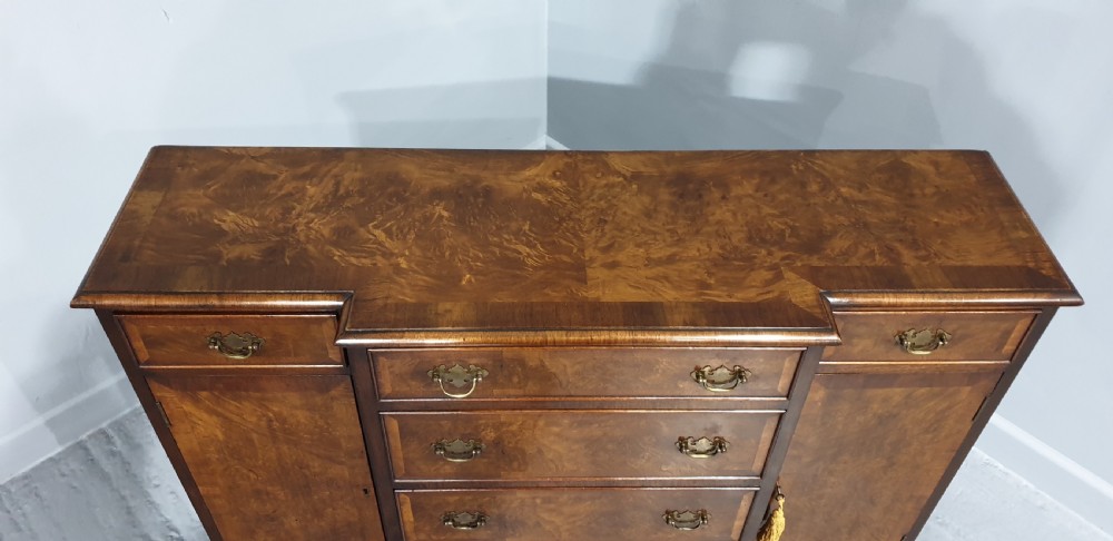 Burr Walnut Sideboard of Small Proportions View VI