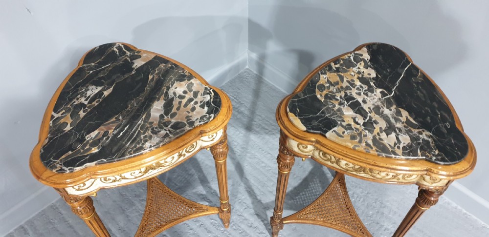 Super Pair Marble Topped Tables View V