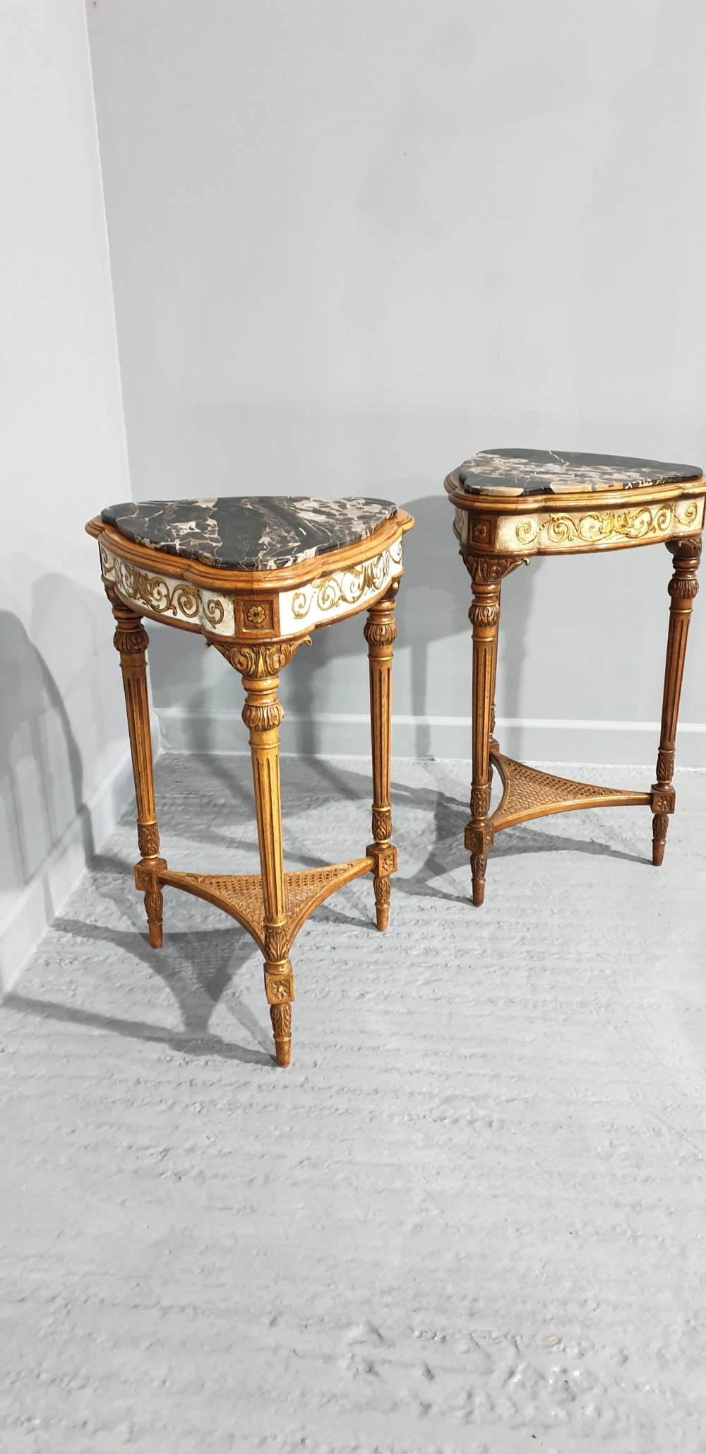 Super Pair Marble Topped Tables View VI