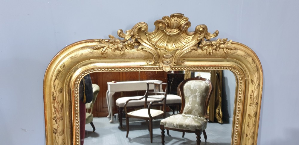 Super Louis Engraved Wall Mirror View IV