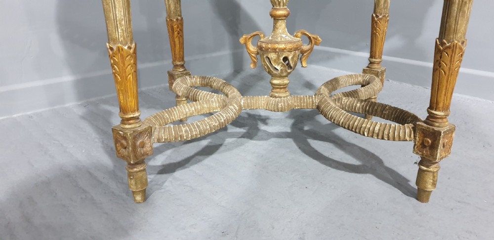 Super French Marble Side Lamp Table View VII