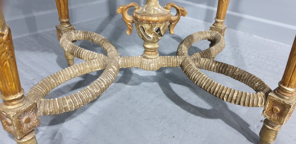 Super French Marble Side Lamp Table View XII
