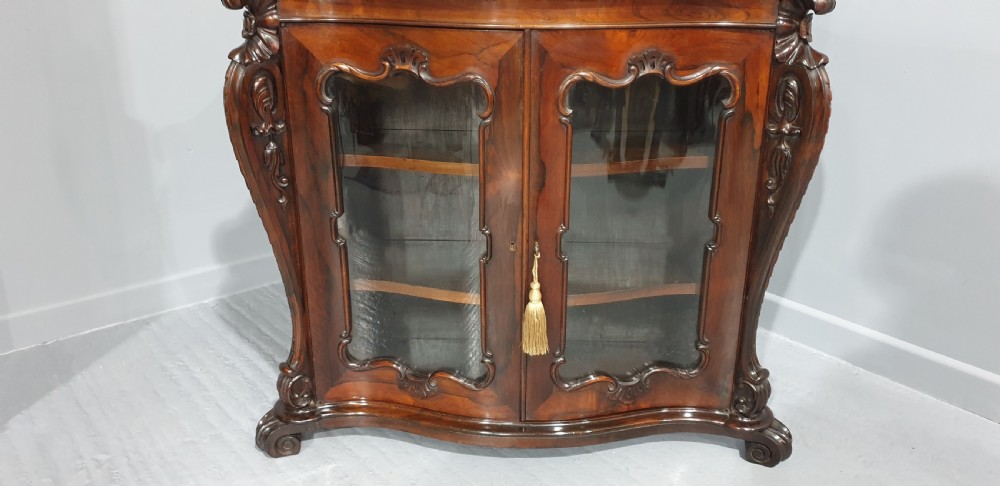 Outstanding Regency Dwarf Bookcase View III