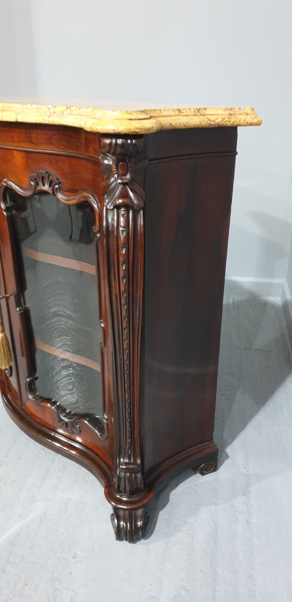 Outstanding Regency Dwarf Bookcase View V