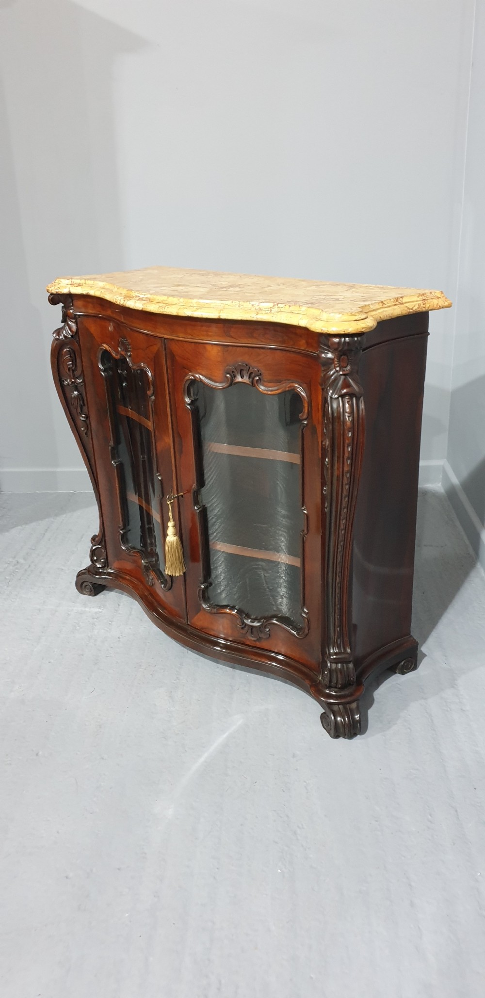 Outstanding Regency Dwarf Bookcase View VI