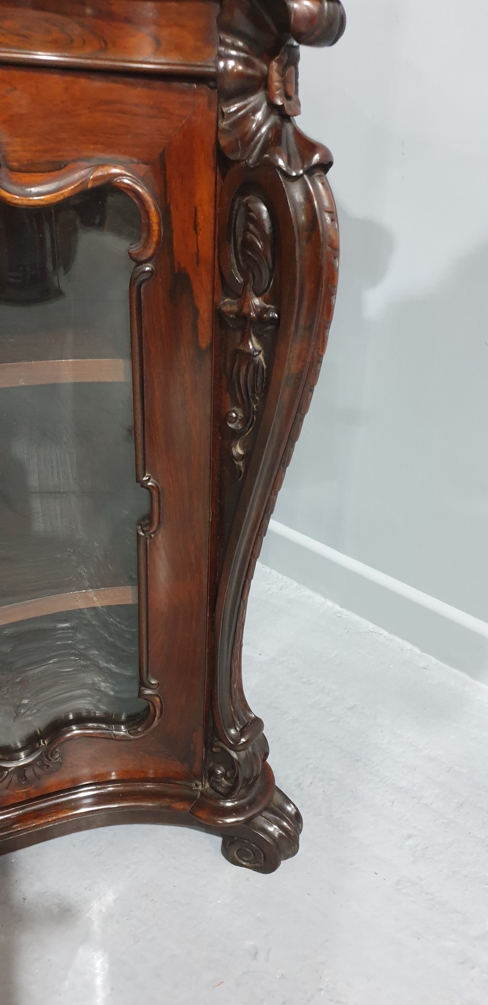 Outstanding Regency Dwarf Bookcase View VII