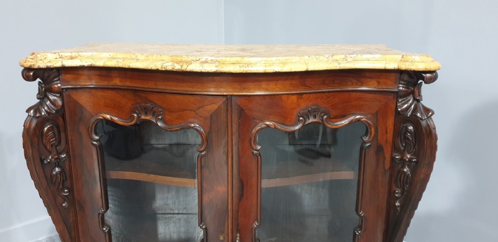 Outstanding Regency Dwarf Bookcase View IX