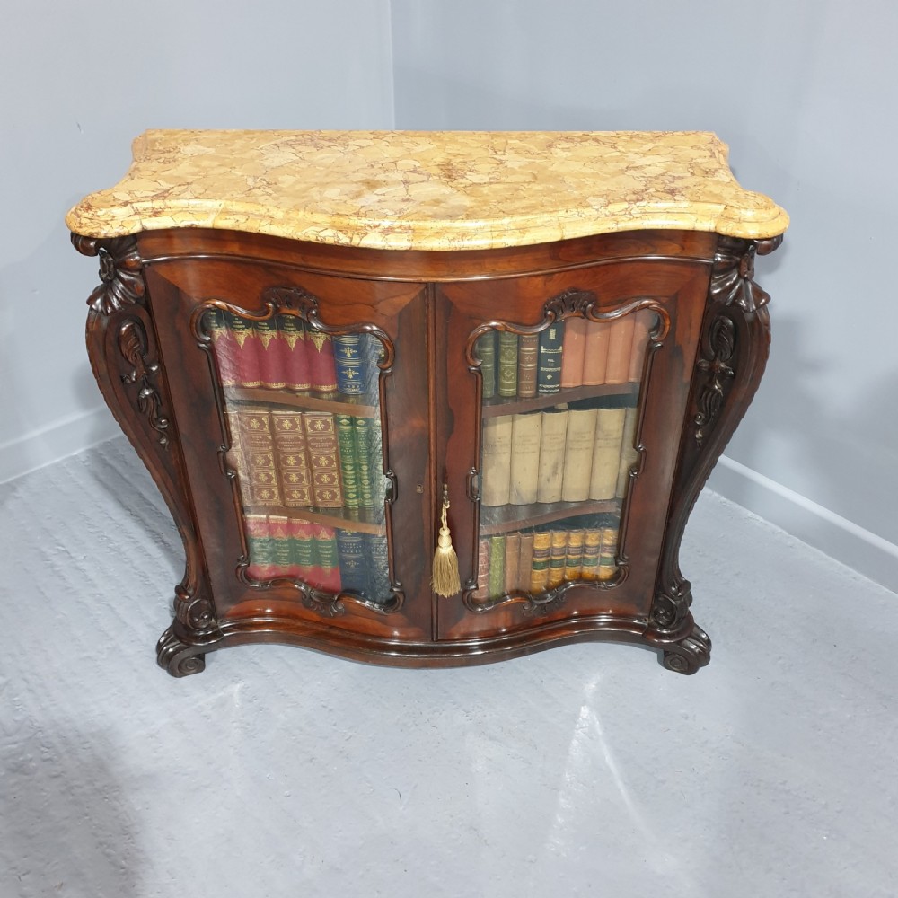 Outstanding Regency Dwarf Bookcase View XII