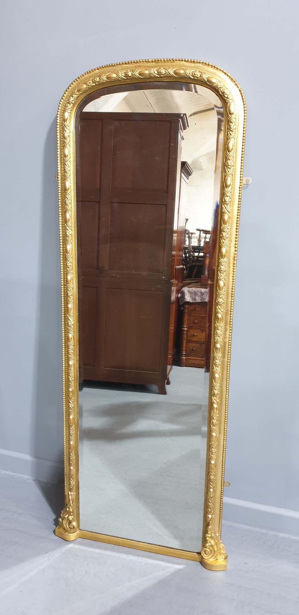 English Gilt Pier Mirror View II